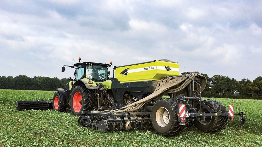 Sky Agriculture : Jusqu’à 2 profondeurs de semis en un passage