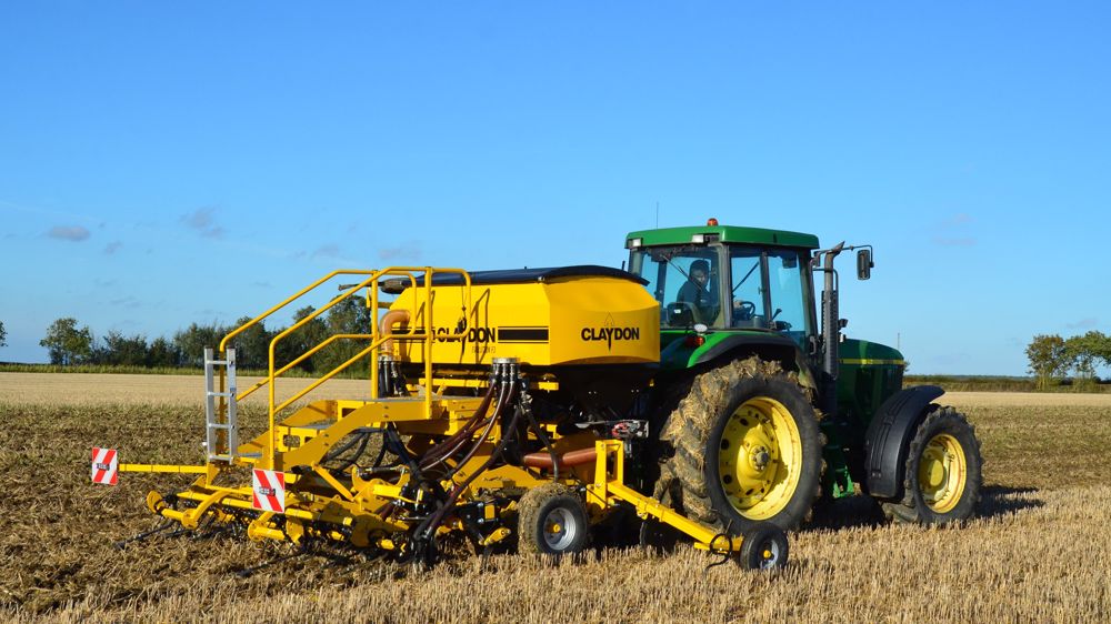 Claydon double son offre en semoirs de semis direct avec l'Evolution