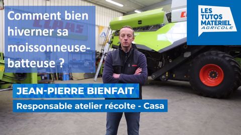 Vidéo tutoriel : comment bien remiser sa moissonneuse-batteuse ? Vidéo tutoriel : comment bien remiser sa moissonneuse-batteuse ?