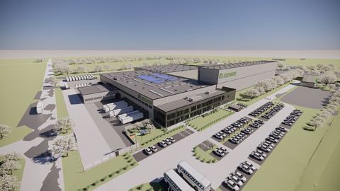 Krone construit son nouveau centre de pièces de rechange Krone construit son nouveau centre de pièces de rechange