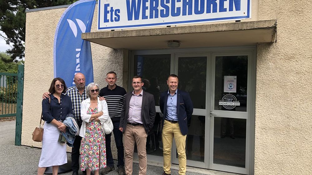 Passage de témoin aux Ets Werschuren Passage de témoin aux Ets Werschuren