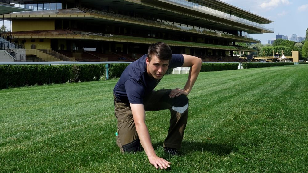 Hippodrome de ParisLongchamp : le gazon, une surface technique 