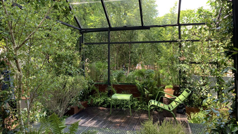 Jardins de Gally : une création en économie circulaire Jardins de Gally : une création en économie circulaire
