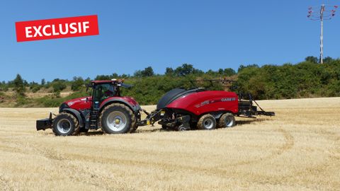 Le nouveau big baller Case IH LB 424 XLD est capable de confectionner des balles, au format 120 x 70 cm, de densité jusqu’à 10 % supérieure à celle que génère un modèle standard XL. Le nouveau big baller Case IH LB 424 XLD est capable de confectionner des balles, au format 120 x 70 cm, de densité jusqu’à 10 % supérieure à celle que génère un modèle standard XL.