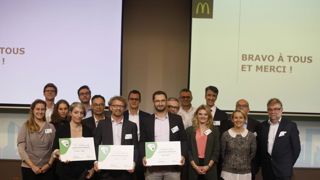 McDonald’s récompense trois start-ups françaises McDonald’s récompense trois start-ups françaises