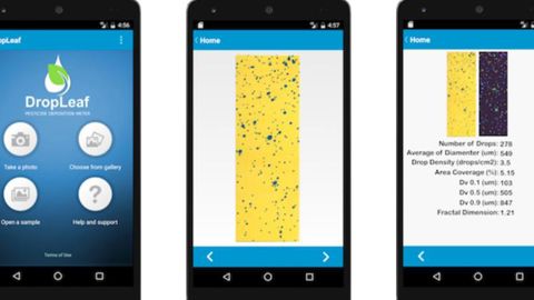 Une application pour analyser les papiers hydrosensibles Une application pour analyser les papiers hydrosensibles