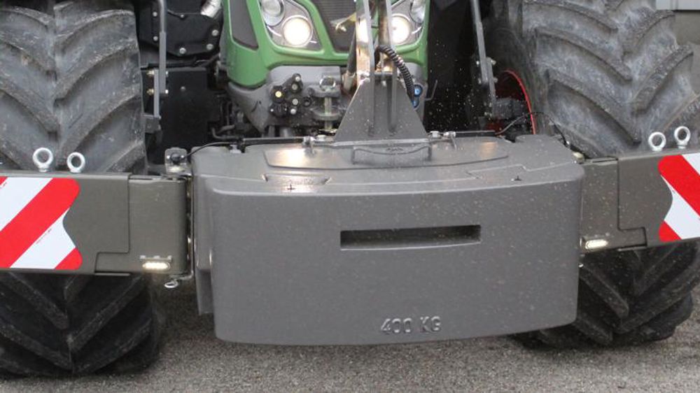 Un pare-chocs pour les tracteurs