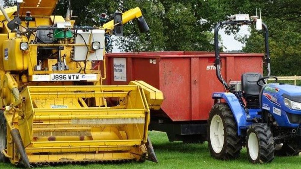 Bilan positif pour la parcelle 100 % robotisée