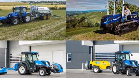 New Holland vire au vert New Holland vire au vert
