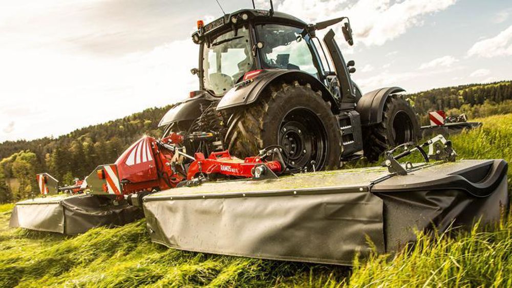 Le constructeur allemand Fella complète son offre de combinés de fauche avec la Ramos 8612 TL et la Ramos 9614 TL. © Fella