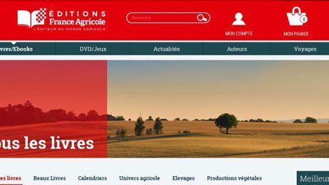Le site des Éditions France Agricole fait peau neuve Le site des Éditions France Agricole fait peau neuve