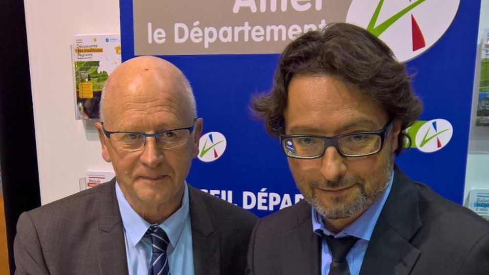 Jean Meunier (à gauche), PDG de Convivial, et Alexandre Maizoué, directeur général de La Pataterie.