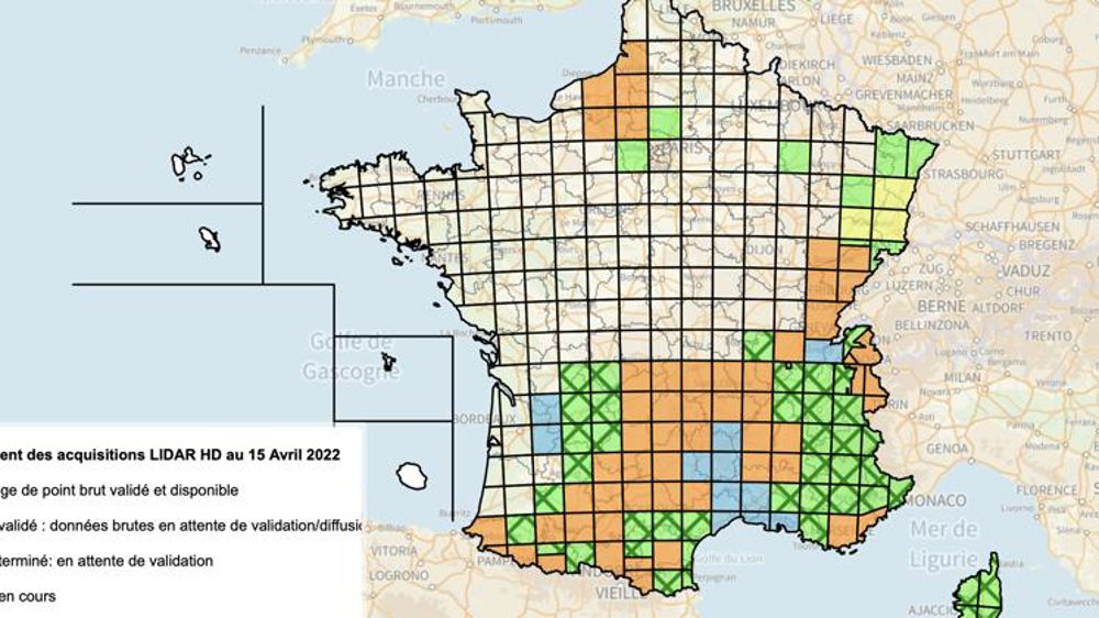 Toutes vos parcelles vont être cartographiées gratuitement en 3D