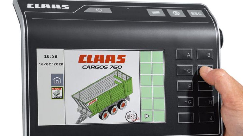 Un terminal pour les applications Isobus