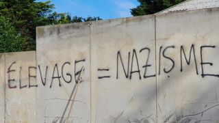 Encore des injures taguées sur les murs d’un élevage Encore des injures taguées sur les murs d’un élevage