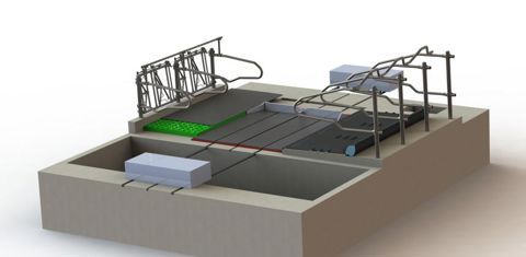 Bioret Agri décroche une médaille d’argent à Eurotier pour sa solution Delta X Pack qui collecte les urines et les bouses dans les stabulations des bovins. © Bioret Agri