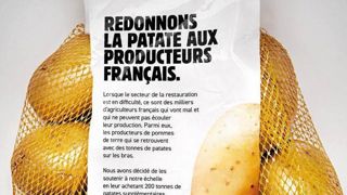 Burger King veut redonner « la patate » aux producteurs français Burger King veut redonner « la patate » aux producteurs français