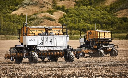 Les solutions de plateformes robotisées du canadien Dot font désormais partie du groupe CNH, comme Raven et Jay Robotics. © C. Le Gall
