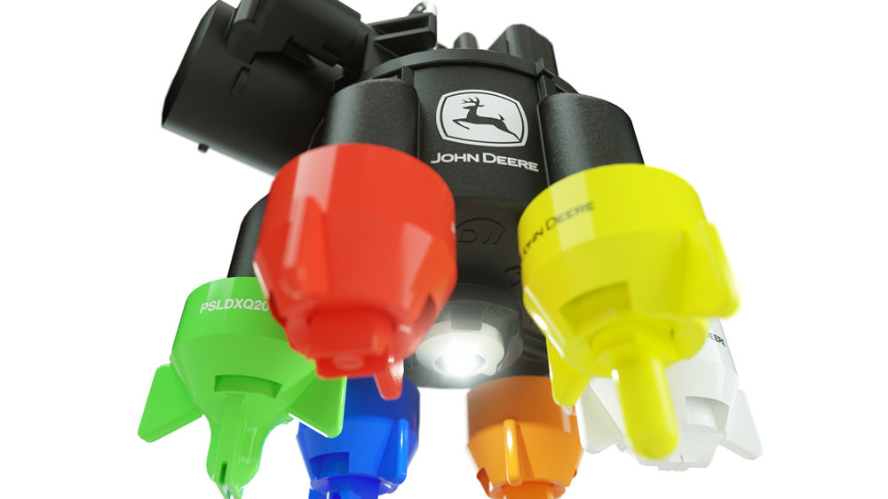 Un porte-buses capable de gérer la coupure de recouvrement buse par buse