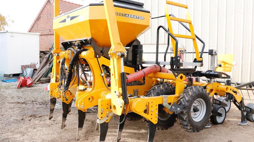 Un semoir pour le strip-till