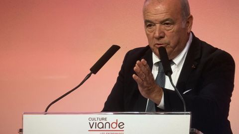 Gilles Gauthier, président de Culture Viande, le 21 septembre 2022, à Paris. Gilles Gauthier, président de Culture Viande, le 21 septembre 2022, à Paris.