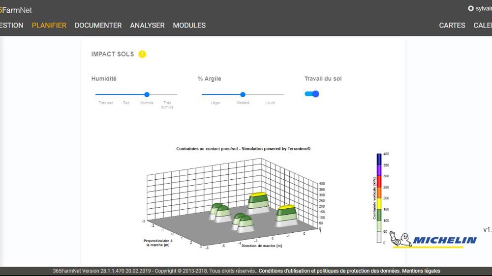 AgroPressure by Michelin permet une gestion des pressions simplifiée