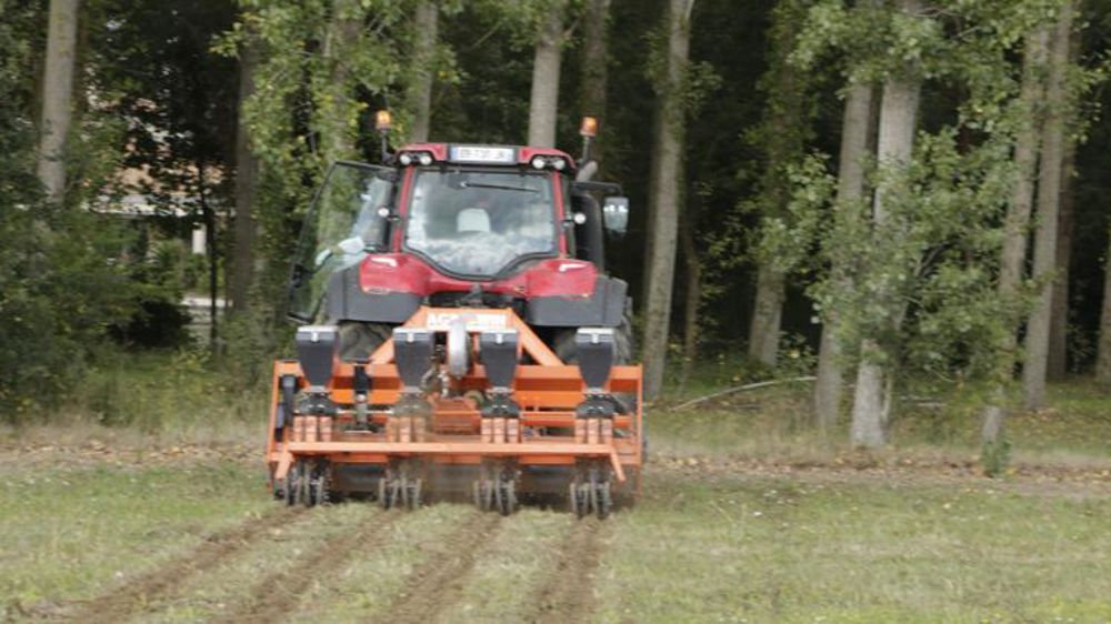 Semer 8 rangs au lieu de 4 en strip-till