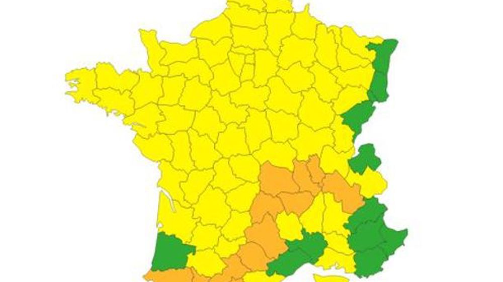 Douze départements en vigilance orange pour vent violent