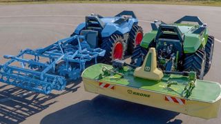 Krone et Lemken dévoilent leur véhicule autonome Krone et Lemken dévoilent leur véhicule autonome
