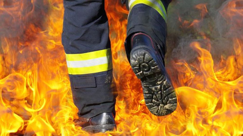 1 300 m2 de bâtiment ravagés par les flammes