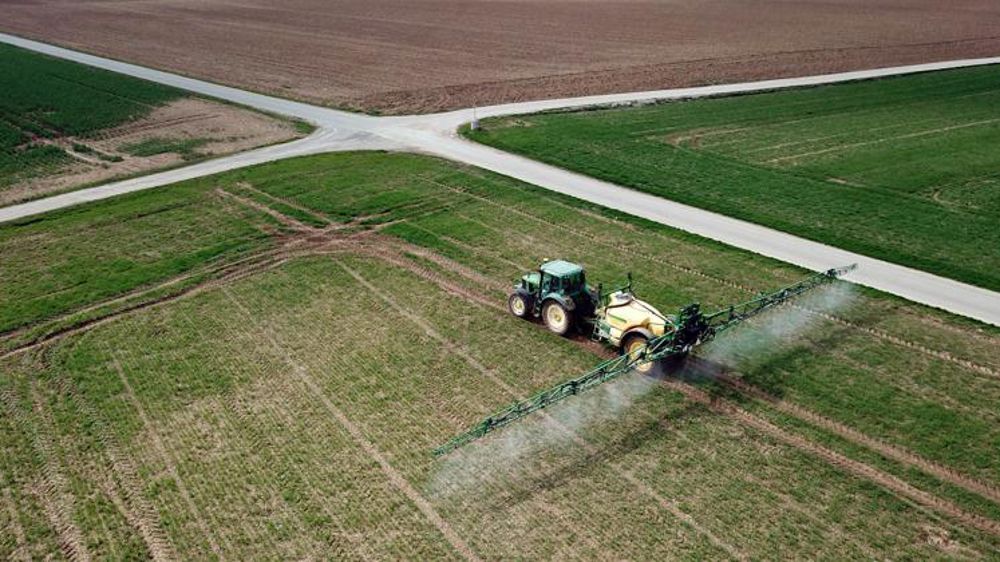 Une carte recense les indices de fréquence de traitement