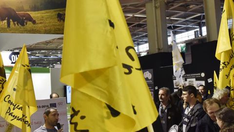 La Confédération paysanne appelle à manifester à la mi-avril La Confédération paysanne appelle à manifester à la mi-avril