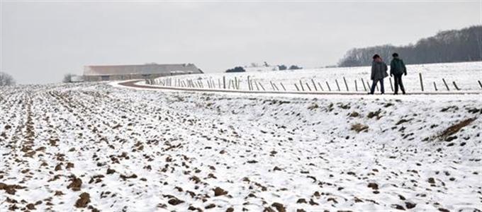 barrières de dégel hiver neige froid route