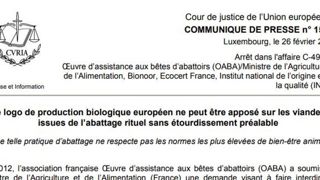 L’abattage rituel privé du label bio L’abattage rituel privé du label bio