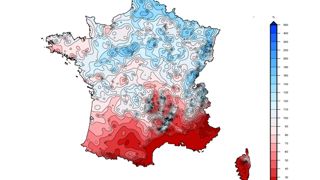 Une pluviométrie inégale en mars Une pluviométrie inégale en mars