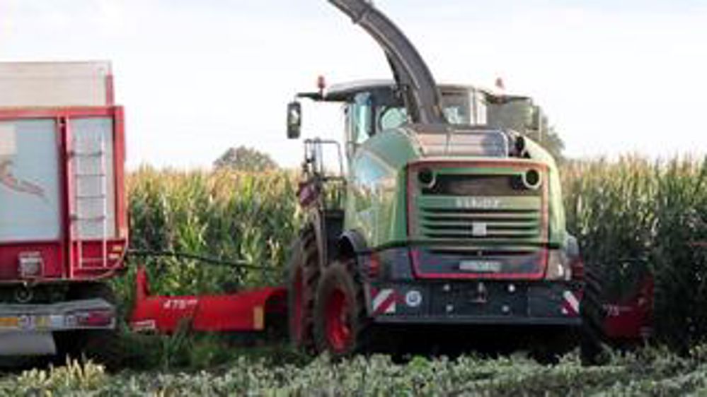 L’ensileuse Katana 650 en action