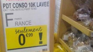 Moins de 1 € les 10 kg chez Casino Moins de 1 € les 10 kg chez Casino