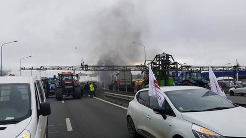 Toulouse paralysée par les tracteurs Toulouse paralysée par les tracteurs