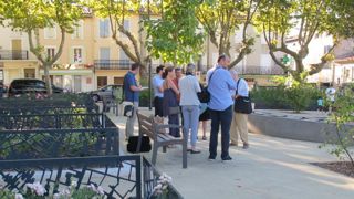 Selon une récente étude de Val’hor, il y a en France 1 250 agences de paysage (photo d’archives d’un jury des Victoires du paysage). ©P.Fayolle