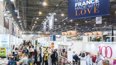 La France était le pays partenaire de la 38ème édition du salon allemand IPM Essen qui s’est tenu du 28 au 31 janvier 2020. © Alex Muchnik