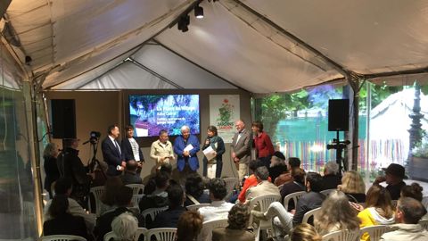 Les candidats au titre de Maitre jardinier 2019 ont été présentés dans le cadre de Jardins Jardin, le 5 juin. Ils réaliseront début décembre à Paysalia un jardin sur le thème de la « Place du village ». ©F.arnould
