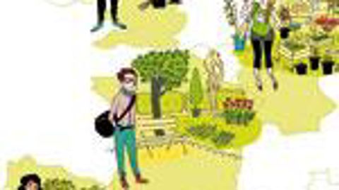 Les Français sont les seuls à associer les espaces verts à l'environnement. Nos voisins, Espagnols et Allemands, les assimilent davantage à des endroits de convivialité entre amis. Quant aux Anglais, ils n'apparaissent pas aussi addicts qu'on le croit au jardin individuel. ©Clotka pour l'Unep 