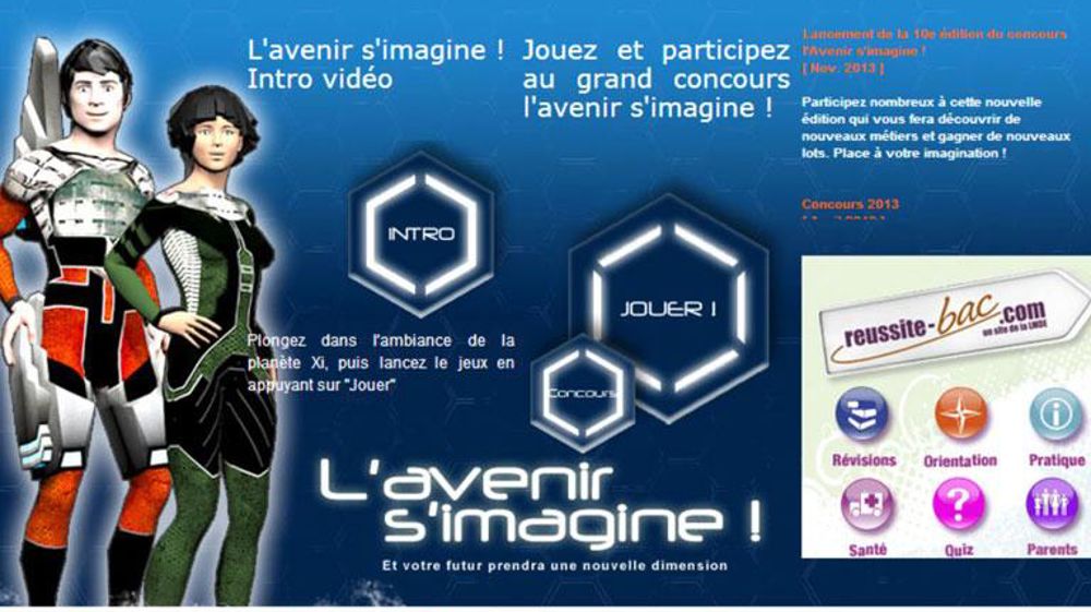 Pour la 10è édition, le jeu-concours permet d'inventer son métier… dans 20 ans, dans un esprit d'équité entre les hommes et les femmes. Pour la 10è édition, le jeu-concours permet d'inventer son métier… dans 20 ans, dans un esprit d'équité entre les hommes et les femmes.