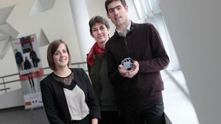 Récompensés par le coup de coeur de Transferts LR, les responsables d'Alcina s'orientent vers la détection et l'identification des champignons lignivores. ©Florent Gardin Récompensés par le coup de coeur de Transferts LR, les responsables d'Alcina s'orientent vers la détection et l'identification des champignons lignivores. ©Florent Gardin