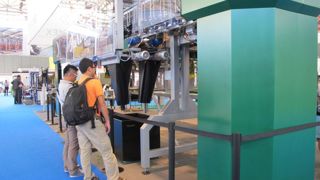 Greentech a accueilli 8 153 visiteurs « décideurs », dont 41 % sont venus de l'étranger, notamment d'Asie ou du Moyen-Orient. Les solutions technologiques proposées par les 298 exposants semblent avoir été appréciées.(c)Odile Maillard Greentech a accueilli 8 153 visiteurs « décideurs », dont 41 % sont venus de l'étranger, notamment d'Asie ou du Moyen-Orient. Les solutions technologiques proposées par les 298 exposants semblent avoir été appréciées.(c)Odile Maillard