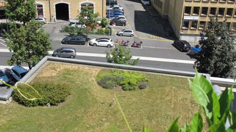 La végétalisation des toitures fait partie des parcours spécifiques pris en compte par Vivea pour la formation des entreprises du paysage.(c)Odile Maillard La végétalisation des toitures fait partie des parcours spécifiques pris en compte par Vivea pour la formation des entreprises du paysage.(c)Odile Maillard