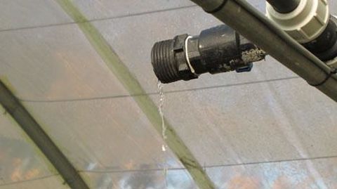 Les conditions de réutilisation d'eaux usées traitées pour les usages d'irrigation de cultures ou d'arrosage d'espaces verts sont encadrées réglementairement afin de prévenir les risques sanitaires potentiels liés à cette pratique.(c)Valérie Vidril Les conditions de réutilisation d'eaux usées traitées pour les usages d'irrigation de cultures ou d'arrosage d'espaces verts sont encadrées réglementairement afin de prévenir les risques sanitaires potentiels liés à cette pratique.(c)Valérie Vidril