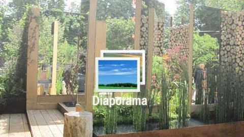 01. Jardins Dessus-Dessous. Conçu pour bouleverser les repères spatiaux, ce jardin est organisé autour de quatre niveaux, donc quatre atmosphères pour être au plus près du végétal et de la matière.