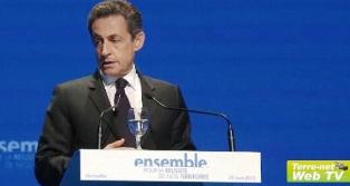 Nicolas Sarkozy au Grand Oral des candidats à la présidentielle à Montpellier