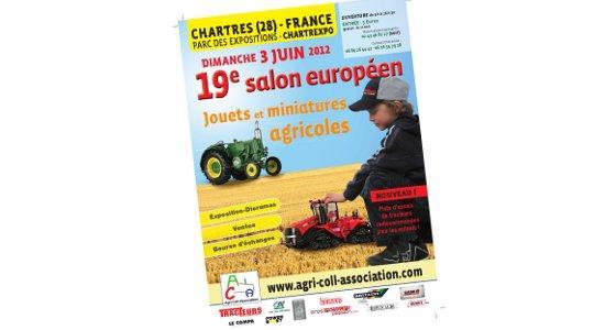 19e salon européen de jouets et miniatures agricoles le dimanche 3 juin à Chartres